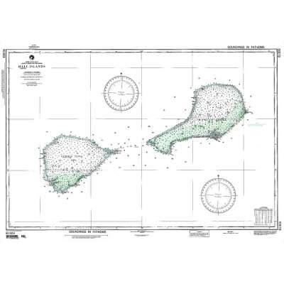 NGA Chart 81303: Hall Is. E Caroline Is.