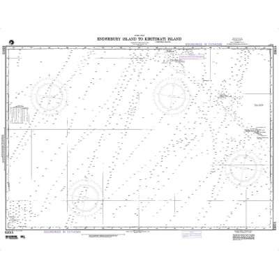 NGA Chart 83015: Enderbury Island to Kiritimati Island