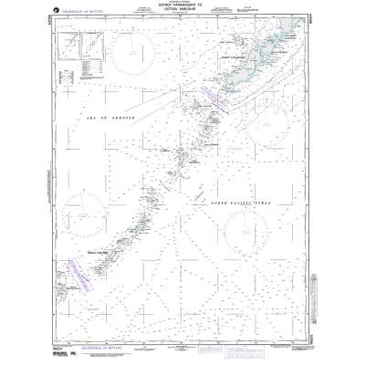 NGA Chart 96024: Ostrov Paramushir to Ostrov Simushir