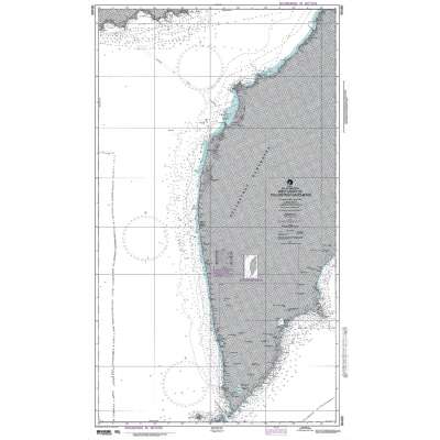 Region 9 - Eastern Asia, South Eastern Russia, Philippines :NGA Chart 96480: West Coast of Poluostrov Kamchatka
