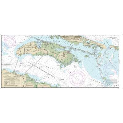 HISTORICAL NOAA Chart 12205: Cape Henry to Pamlico Sound, Including Albemarle Sd.; Rudee Heights (6 PAGE FOLIO)