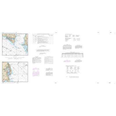 HISTORICAL NOAA Chart 12285: Potomac River; District of Columbia (6 PAGE FOLIO)