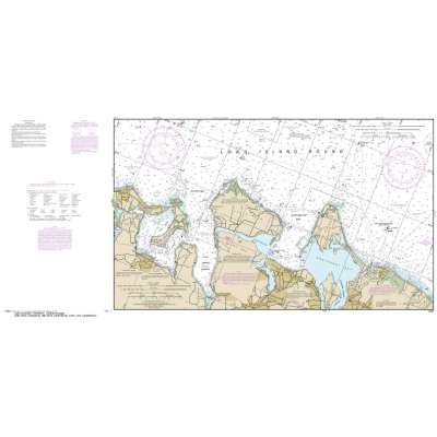 NOAA Chart 12364: Long Island Sound-New Haven Harbor Entrance and Port Jefferson to Throgs Neck (9 PAGE FOLIO)