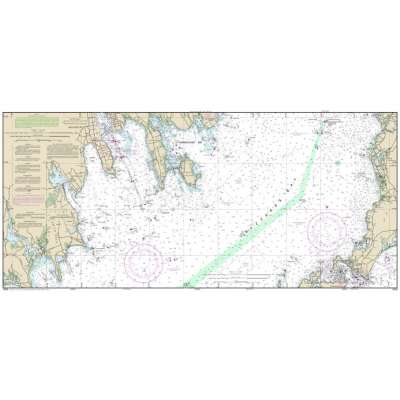 HISTORICAL NOAA Chart 13229: South Coast of Cape Cod and Buzzards Bay (8 PAGE FOLIO)