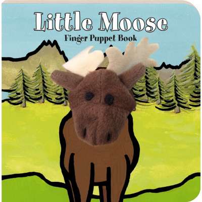 Board Books :Little Moose: Finger Puppet Book