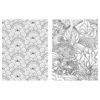 Posh Adult Coloring Book: Soothing Designs for Fun and Relaxation