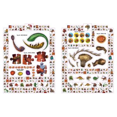 Dinosaur World Sticker and Activity Book