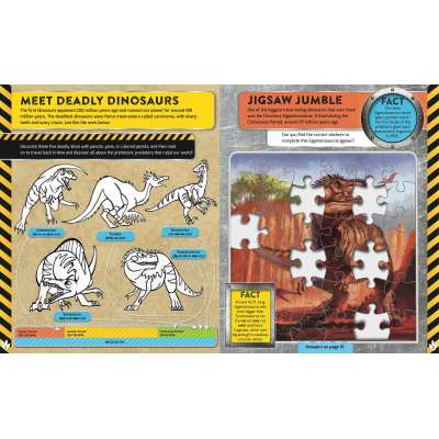 Dinosaur World Sticker and Activity Book