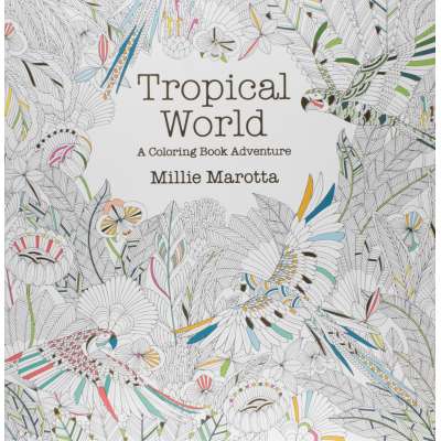 Tropical World: A Coloring Book Adventure