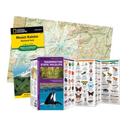 Washington Travel & Recreation Guides :Mt. Rainier National Park Adventure Set