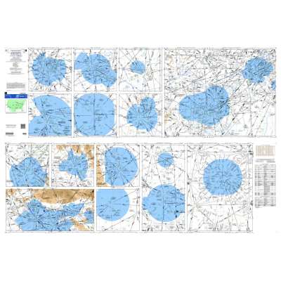 FAA Chart: Enroute Low Altitude AREA A 1/2