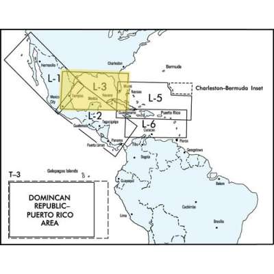 FAA Chart:  Enroute Low Altitude CARIBBEAN 3/A3