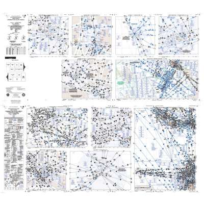 FAA Chart:  Enroute Low Altitude CARIBBEAN A1/A2