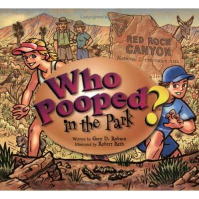 Kids Books about Animals :Who Pooped in the Park? Red Rock Canyon National Conservation Area