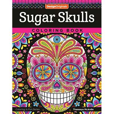 Sugar Skulls Coloring Book