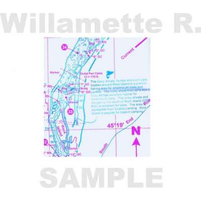 Fish-n-Map:Willamette River, Clackamas River, Sandy River
