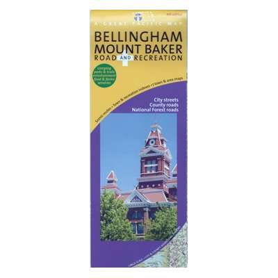 Bellingham / Mount Baker Road & Recreation Map