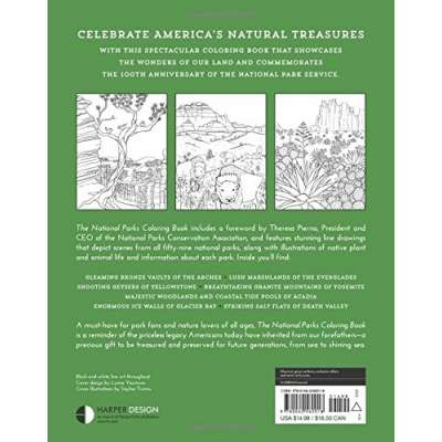 The National Parks Coloring Book