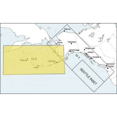 FAA Chart: High Altitude Enroute ALASKA H1/H2