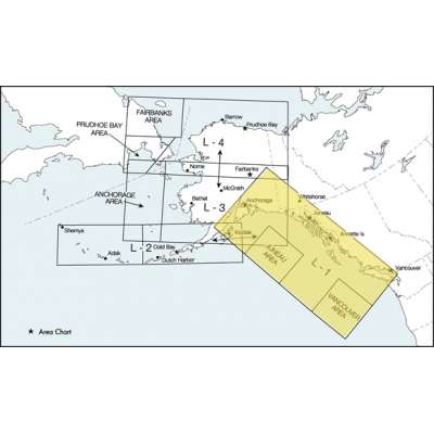 FAA Chart:  Enroute Low Altitude ALASKA 1/2