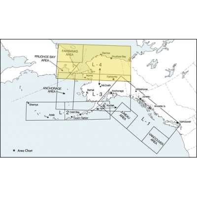 FAA Chart:  Enroute Low Altitude ALASKA 3/4