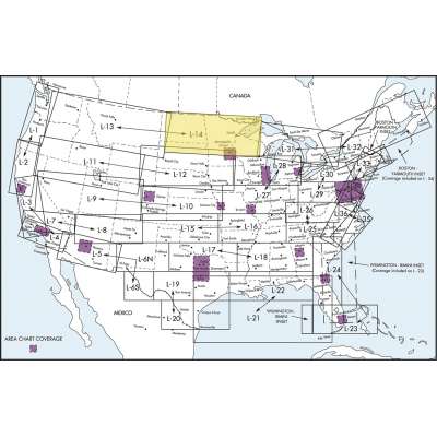 FAA Chart:  Enroute Low Altitude L 13/14