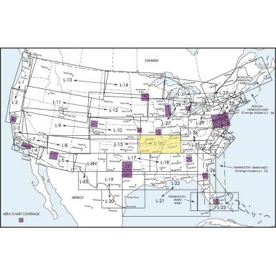 FAA Chart:  Enroute Low Altitude L 15/16