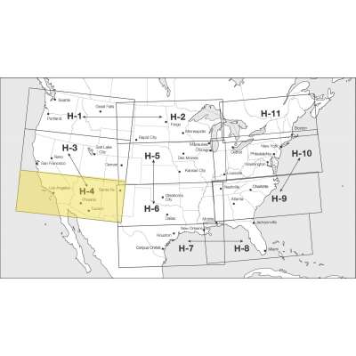 FAA Chart: High Altitude Enroute H 3/4