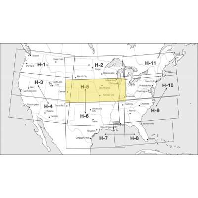 FAA Chart: High Altitude Enroute H 5/6