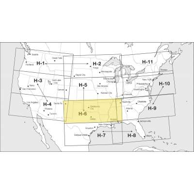 FAA Chart: High Altitude Enroute H 5/6