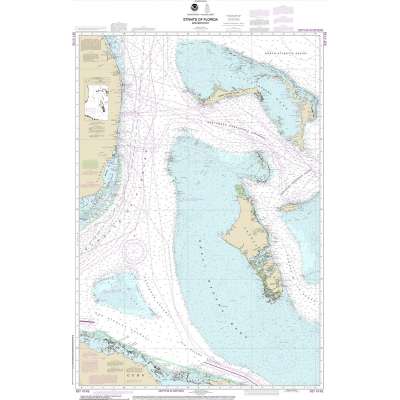 HISTORICAL NOAA Chart 4149: Straits of Florida - Eastern Part