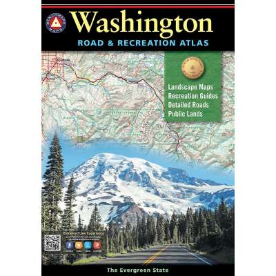 Washington Road and Recreation Atlas 2021 9th Ed.