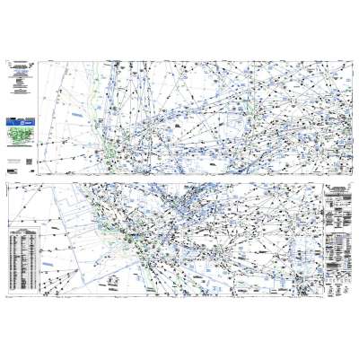 FAA Chart: High Altitude Enroute H 3/4