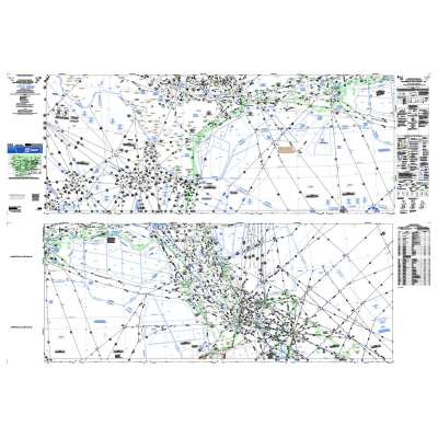 FAA Chart: High Altitude Enroute H 7/8