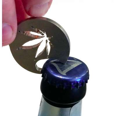 Leaf BOTTLE OPENER KEYCHAIN