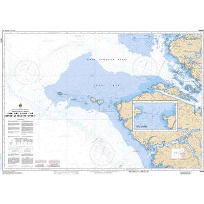 CHS Chart 3605: Quatsino Sound to/à Queen Charlotte Strait