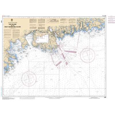 CHS Chart 4320: Egg Island to/à West Ironbound Island