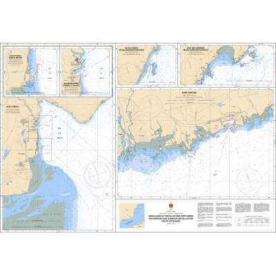 CHS Chart 1226: Mouillages et Installations Portuaires/Anchorages and Harbour Installations - Haute Côte-Nord