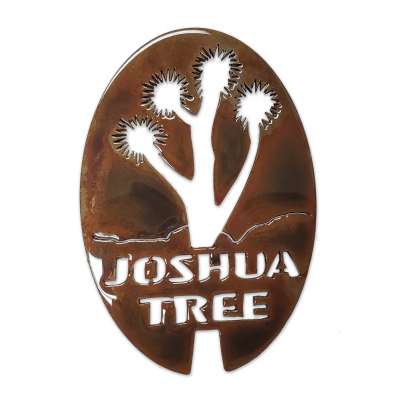 California :Joshua Tree Oval MAGNET