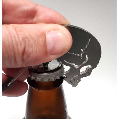 Skull BOTTLE OPENER KEYCHAIN