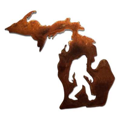 Michigan Bigfoot MAGNET - Bigfoot Gift