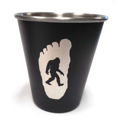 Oregon Bigfoot Stainless Steel Shot Glass