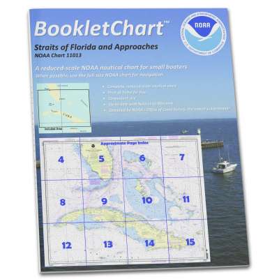 NOAA Booklet Chart 11013: Straits of Florida and Approaches