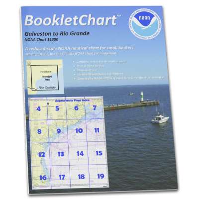 NOAA BookletChart 11300: Galveston to Rio Grande