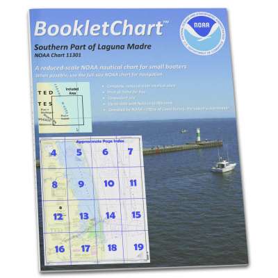 NOAA BookletChart 11301: Southern Part of Laguna Madre