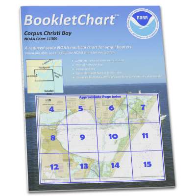 HISTORICAL NOAA BookletChart 11309: Corpus Christi Bay