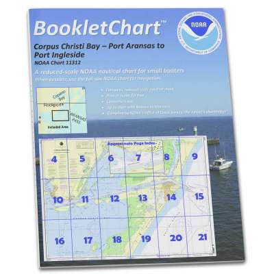 HISTORICAL NOAA BookletChart 11312: Corpus Christi Bay - Port Aransas to Port Ingleside