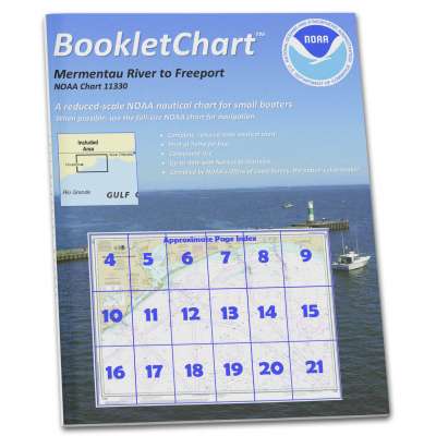 HISTORICAL NOAA BookletChart 11330: Mermentau River to Freeport