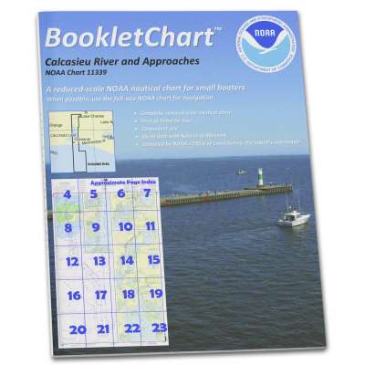 HISTORICAL NOAA BookletChart 11339: Calcasieu River and Approaches