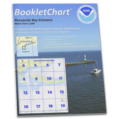 HISTORICAL NOAA BookletChart 11384: Pensacola Bay Entrance